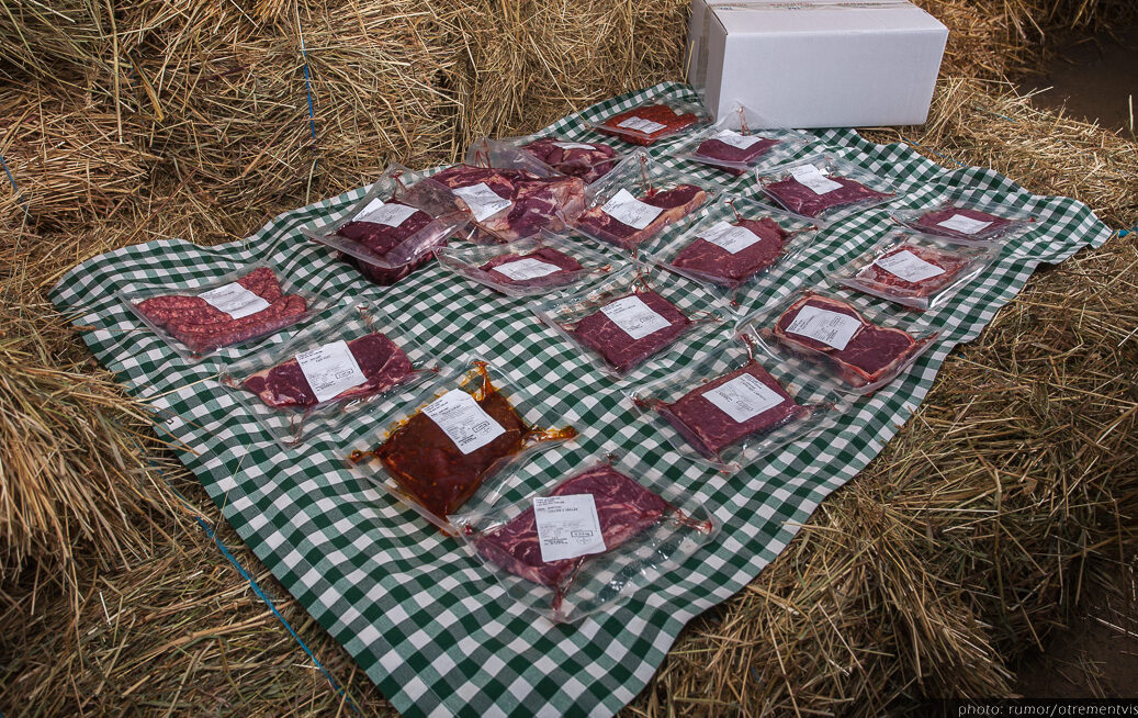 Colis de bœuf